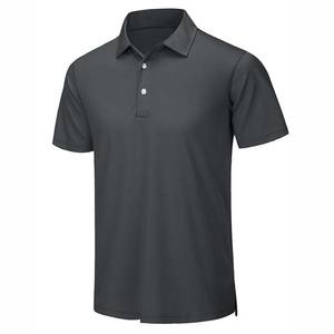 Camiseta de polo transpirable de talla grande para hombre, camiseta Polo de algodón y poliéster con logotipo personalizado, último diseño, patrón sólido - Product Image 2