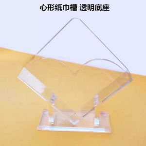 ที่ใส่กระดาษทิชชู่อะคริลิคหรูหราพร้อมเครื่องจ่ายไม้จิ้มฟันอุปกรณ์อเนกประสงค์ที่ทันสมัยสำหรับบ้านและสำนักงาน - Product Image 6