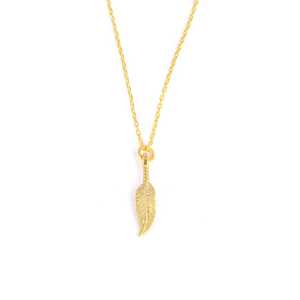 Tiny <b>Feather</b> <b>Necklace</b> 925 Sterling <b>Silver</b> 14K 18K Gold Plating Zircon Diamond Pearl Rose Gold Chains Trendy Engagement Jewelry - Product Image 2