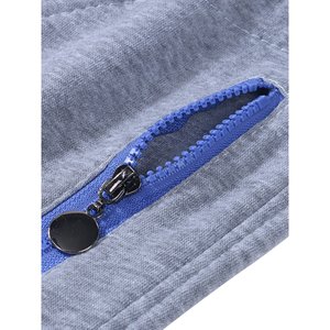 Pantalon de jogging décontracté pour homme, taille mi-haute, en coton léger, style toile, pour la gym et le fitness - Product Image 4