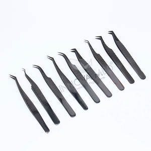 Nouvelles pinces à cils à volume accru très vendues, type pointu pour extensions de cils, en acier inoxydable, outil de beauté - Product Image 4
