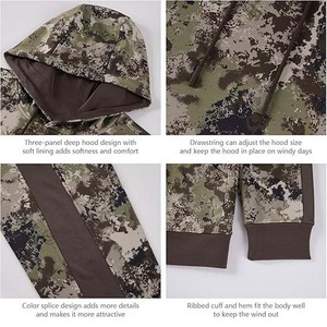 Ropa deportiva Ropa de pesca Sudaderas con capucha Sudaderas para ropa de caza Venta al por mayor Superventas Jersey Fleece Pesca con capucha - Product Image 4