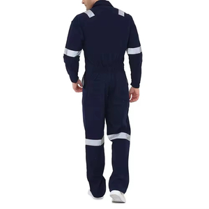 Combinaison de sécurité personnalisable en coton respirant de haute qualité, nouvelle arrivée, vêtements de travail industriels, prix bas, durable pour hommes, OEM - Product Image 2