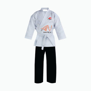 Costumes de karaté en matériaux durables de conception personnalisée uniforme d'entraînement d'arts martiaux uniforme de Gi jui jitsu kung fu Taekwondo - Product Image 1