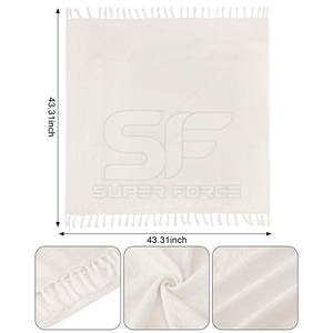 Écharpe arabe Shemagh Tactique Désert Keffieh Coton Tête Wrap pour Usage Extérieur Hommes Coton Shemagh Écharpe - Product Image 4