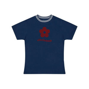 [Fábrica de ropa] SH14 Camiseta de algodón para mujer Formal Slim Fit O-cuello Colores juveniles Secado rápido Ecológico Diseño único 2025 - Product Image 5