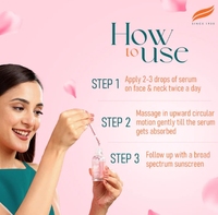 Sérum Visage Anti-Âge Éclaircissant Naturel à la Rose et Vitamine C Himalaya pour une Peau Plus Douce et Lisse 30ml 60 Comprimés