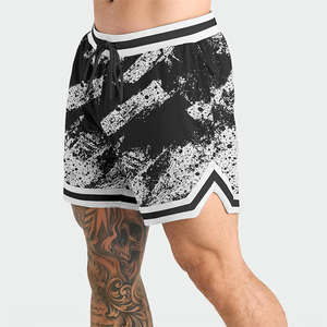 Fitness & Casual Style Mesh Shorts for Basketball Gym Athletic Double <b>Layer</b> Mesh Shorts for Men - Product Image 3