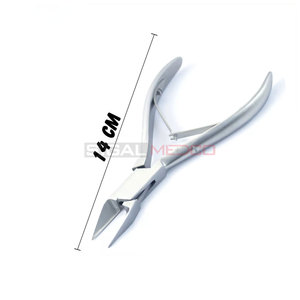 Professional Cuticle Nail Clipper Manicure Podiatry Curved Blade Stainless Steel Nail Nipper Wide Jaw Opening Finger Baby Care - Product Image 5