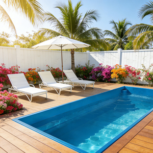 Piscine pour enfants en vente, piscine de maison, piscines en résine, piscine en fibre, spa, piscine en fibre de verre, piscine pour chien en fibre de verre - Product Image 2