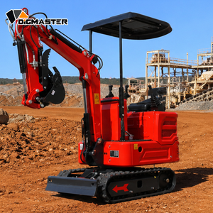 Mini-excavatrice fiable refroidie par <span class=keywords><strong>eau</strong></span> Kubota Z482 Diesel <span class=keywords><strong>1</strong></span> tonne, petite micro-pelle compacte avec cabine chauffée pour l'Europe - Product Image 5