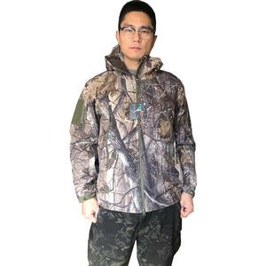 Veste personnalisée pour homme en softshell léger Gore-Tex, imprimé camouflage, imperméable, coupe-vent, respirante, anti-déchirure, pour la pêche en hiver - Product Image 2