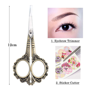 "2024 Juego de tijeras profesionales para uñas Elegantes tijeras multifuncionales para cutículas de hoja afilada de acero inoxidable" - Product Image 5