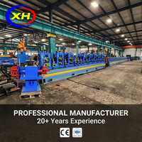 Machine professionnelle de fabrication de tuyaux en acier avec technologie de soudage haute fréquence