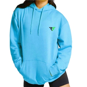 Ropa de calle de color personalizada, sudaderas con capucha lisas para mujer, sudaderas de talla grande, pulóver, sudaderas con capucha para mujer - Product Image 1