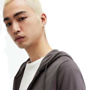 Sweat à capuche zippé sur mesure pour hommes, sweat-shirt à capuche zippé de haute qualité en coton de style de rue - Product Image 5