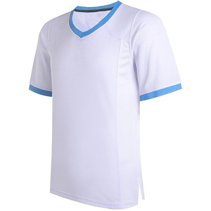 Camiseta de Fútbol Americano de Malla Transpirable de Secado Rápido, Diseño Personalizado con Logotipo, Material 100% Poliéster - Product Image 1