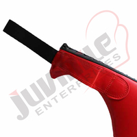 Mitaines souples professionnelles Hi-Tec Skintex en cuir à double fermeture pour le karaté et le kick-boxing, cible de frappe antidérapante et extensible
