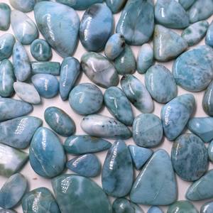 2024 Offre Spéciale de haute qualité Quartz naturel Larimar Cabochon meilleure qualité pierre précieuse de guérison en vrac à vendre - Product Image 4