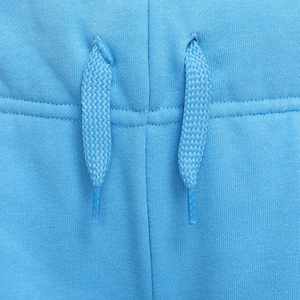 Shorts en molleton d'été pour filles à taille haute élastique, shorts de sport décontractés amples, shorts en coton imprimés, logo personnalisé, shorts pour enfants - Product Image 5