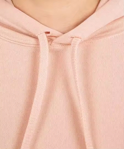 เสื้อฮู้ดดี้ผู้หญิงไซส์ใหญ่ ผ้าฝ้าย 100% สำหรับฤดูหนาว แบบครอป มีโลโก้ด้านหน้า รับสั่งทำสีและขนาดตามต้องการ สไตล์สตรีทแวร์ ขายส่ง - Product Image 4