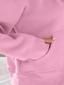 Venta al por mayor de sudaderas con cremallera completa para mujer 2025 OEM logotipo personalizado algodón polar Slim Fit Elegante ropa deportiva ropa de gimnasio ropa de moda - Product Image 5