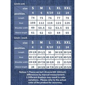 Paola Riboni Women Denim Jacket Oversized <b>Long</b> Sleeve Button Down Casual Streetwear <b>Coat</b> Outerwear Light Wash Loose Fit - Product Image 6
