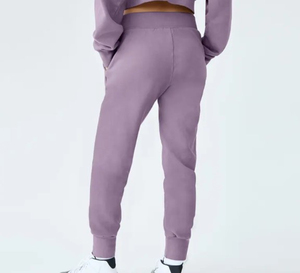 Pantalones Deportivos Estampados Lisos Color Marrón Estilo Femenino en Nuevo Diseño Pantalones Jogger de Alta Calidad Precio Razonable Cómodos Servicio OEM - Product Image 2