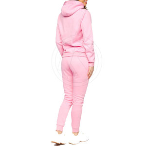 ชุดวอร์มมีฮู้ด2ชิ้นสำหรับผู้หญิง,ชุดวอร์มแบบสั่งทำโลโก้ได้ตามต้องการปี2023 - Product Image 5