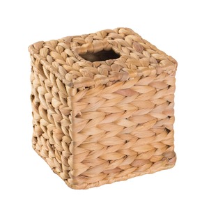 Boîte à mouchoirs en jacinthe d'eau, boîte de rangement faite à la main, écologique, naturelle, décoration intérieure et extérieure, vente en gros du Vietnam - Product Image 4