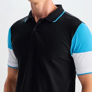 Hommes décontracté pour polos design solide en grande taille bon matériel imprimé meilleure qualité bas taux populaire et bonne vente - Product Image 4