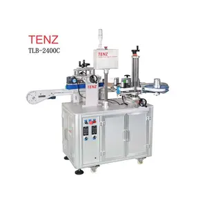 Innovative Sticker Labeling Machine for Round Containers /TENZ Side Labeling Round Bottle Containers for Seamless Packaging