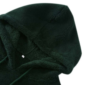 Plus Size Quick Dry Breathable <b>Men</b> <b>Sherpa</b> <b>Fleece</b> Hoodies / Streetwear <b>Men's</b> Heavyweight Slim Fit <b>Sherpa</b> Hoodies - Product Image 2