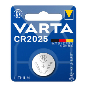 Varta Batteria A Bottone <b>Cr2025</b> Bl.1pz - Product Image 1