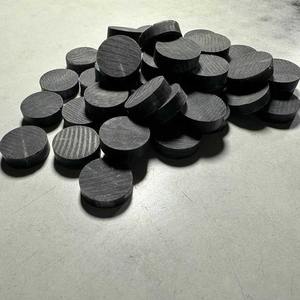 Boutons ronds plats faits à la main en corne de buffle écologiques pour chemises, costumes et blazers - Product Image 4