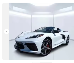 PRÊT À EXPÉDIER – Voiture de sport électrique de luxe d'occasion industrielle Chevrolet Corvette Stingray 3LT Cabriolet 2021 – OEM 1 - Product Image 3