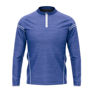 เสื้อซิปครึ่ง GAA แบบปรับแต่งได้เสื้อฟุตบอลผ้าเมลาเรนจ์1/4ซิปด้านบน100% โพลีเอสเตอร์ - Product Image 1