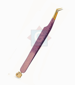 Venta al por mayor de pinzas de extensión de pestañas de alta calidad para la aplicación de volumen de pestañas pinzas de pestañas de acero inoxidable - Product Image 3