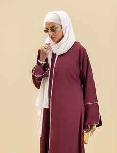 ชุดอาบายะห์อิสลามทรงหลวมแบบเรียบง่าย ดีไซน์หรูหรา ผ้าเนื้อนุ่มพลิ้วไหว ปกปิดมิดชิด เหมาะสำหรับใส่ในชีวิตประจำวันและงานพิธีการ - Product Image 4