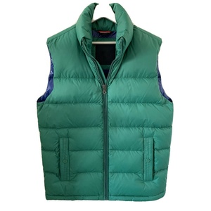 Gilet rembourré en coton 100% polyester léger imperméable réversible avec logo personnalisé Respirant Unisexe Vêtement d'extérieur décontracté d'hiver - Product Image 5