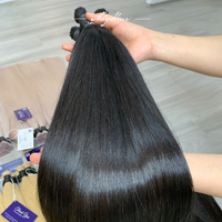 2025 extension vietnamite naturali Afro Kinky nere alla rinfusa vietnamite per intrecciare i capelli vergini dei Dreadlocks