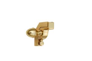 Premium Cast Brass Polished Single-Side Stair Rod <b>Bracket</b> with Finial for 13mm Rod <b>Heavy</b> <b>Duty</b> Antique Co at Factory Price - Product Image 3