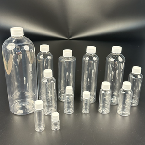 ขวด PET ใส ขนาด 5 มล. 10 มล. 15 มล. 20 มล. 30 มล. พร้อมฝาสีขาว รุ่นใหม่ - Product Image 1