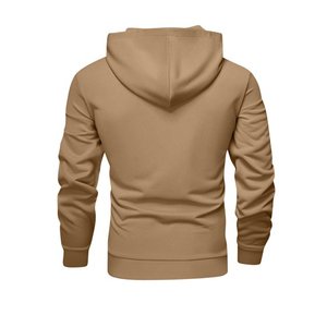 Nouveau sweat à capuche + pantalon de couleur unie pour hommes automne et hiver ensemble deux pièces ensemble de sport décontracté à la mode taille S-3XL survêtement pour hommes - Product Image 1