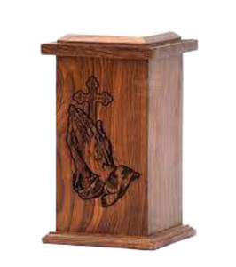 Urnas de cremación de madera modernas de Venta caliente, urnas decorativas para entierro funerario hechas a mano para hombre y mujer a bajo precio - Product Image 2