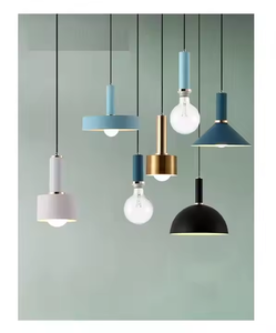 Lampes suspendues en métal et fer au design moderne par Azora Industries pour la décoration de la maison de fête de mariage - Product Image 5