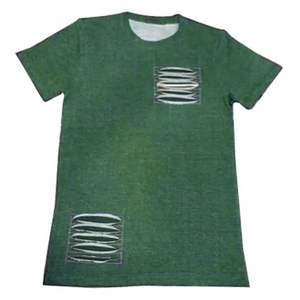 Camisetas ligeras de angustia para hombre Logotipo personalizado Color sólido Punto Transpirable Secado rápido Ecológico Durable - Product Image 1