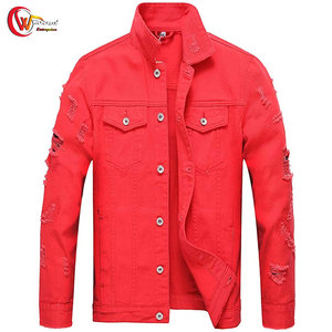 Chaqueta de mezclilla de invierno para hombre de diseño personalizado de alta calidad servicios OEM chaqueta de mezclilla de nuevo diseño para hombre - Product Image 1