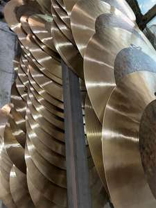 Arborea 100% Handmade Ghost Series Cymbals 14 ''<span class=keywords><strong>Tamborin</strong></span> O-zone Cymbals - Product Image 2