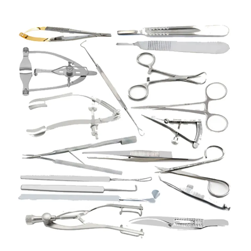 Yarık ve damak tamir cerrahi aracı seti genel cerrahi aletler kaliteli tıbbi cihazlar seti